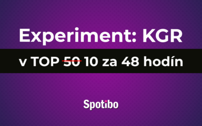 Keyword Golden Ratio Experiment – v top 10 za 48 hodín