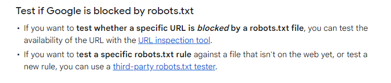 Testovanie robots.txt