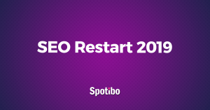SEO Restart 2019