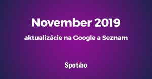 Aktualizácie algoritmov Google a Seznam